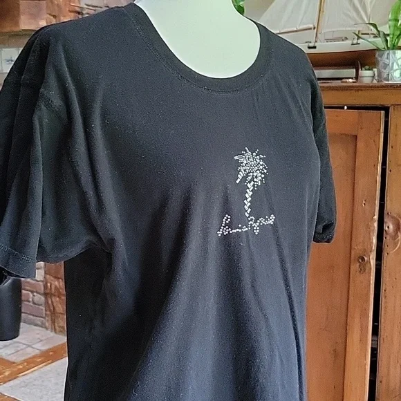 SONIA RYKIEL PALM TREE SPARKLE TEE - Picture 5 of 8